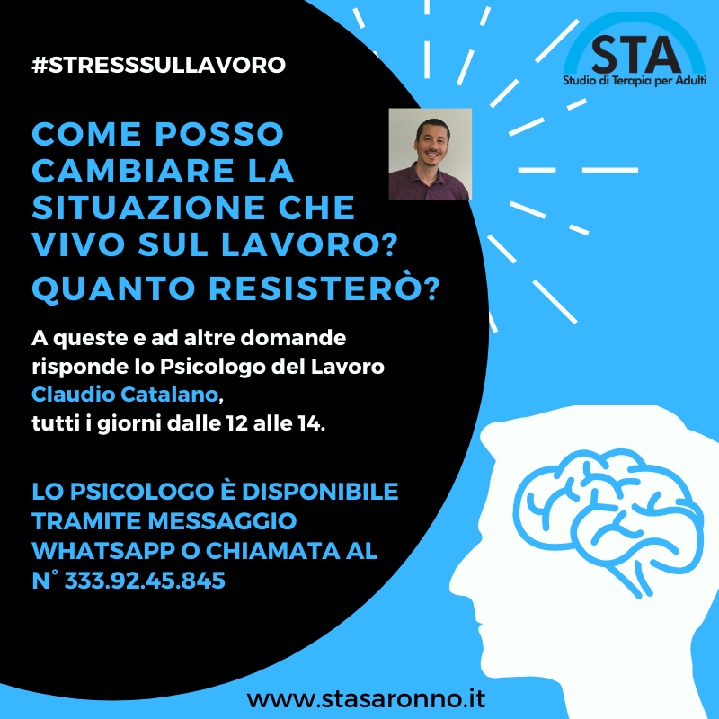 Stress sul Lavoro - lo Psicologo risponde