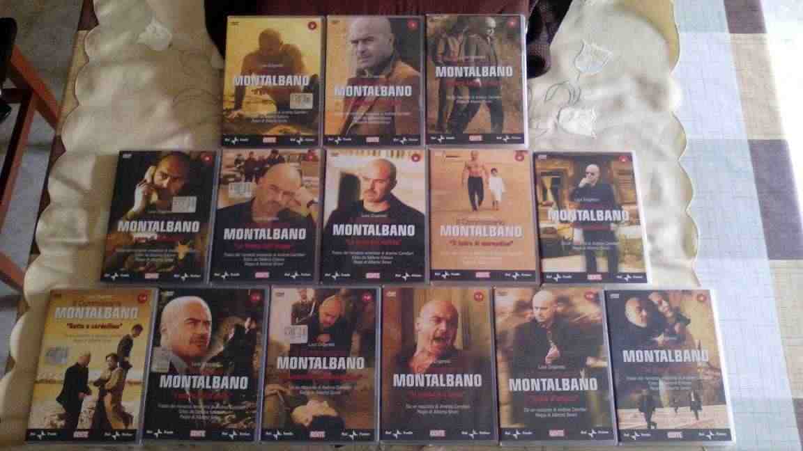 Montalbano film dvd originali dal numero 1 al 14