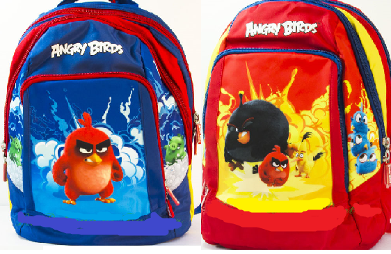 ZAINO PREFOR. OVETTO  ANGRY BIRDS NUOVO ORIGINALE