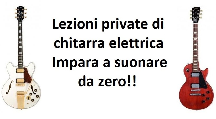 Lezioni private chitarra elettrica