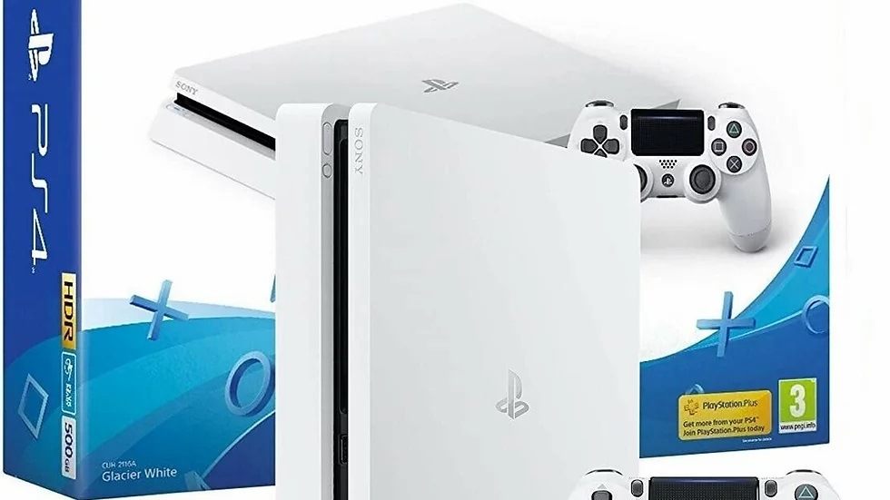 SONY PLAYSTATION 4 PS4 HDR CONSOLE 500GB SLIM BIANCA WHITE