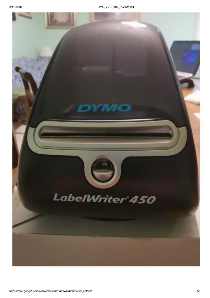 Stampante per etichette Dymo Label Writer 450