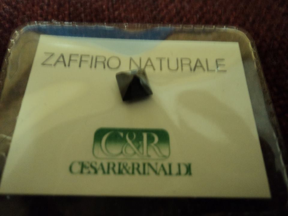 ZAFFIRO NATURALE in blister