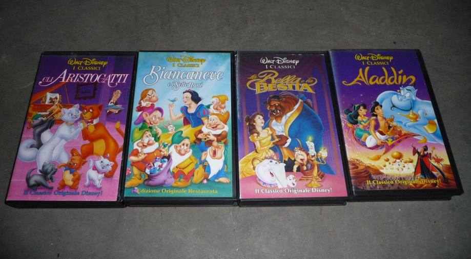Classici di Walt Disney VHS originali