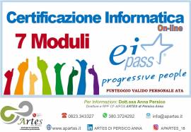 EIPASS 7 MODULI - CORSO REGIONE CAMPANIA - PUNTEGGIO ATA