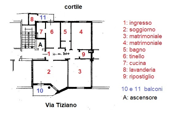 Appartamento in condominio signorile a Reggio Emilia