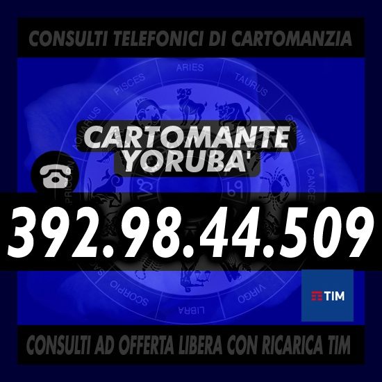 Studio di Cartomanzia CARTOMANTE YORUBA - Consulto telefonico