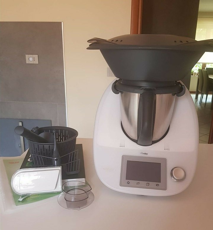 Vorwerk Bimby TM5 Robot da Cucina - USATO E CON DUE BOCCALI COMPLETI  