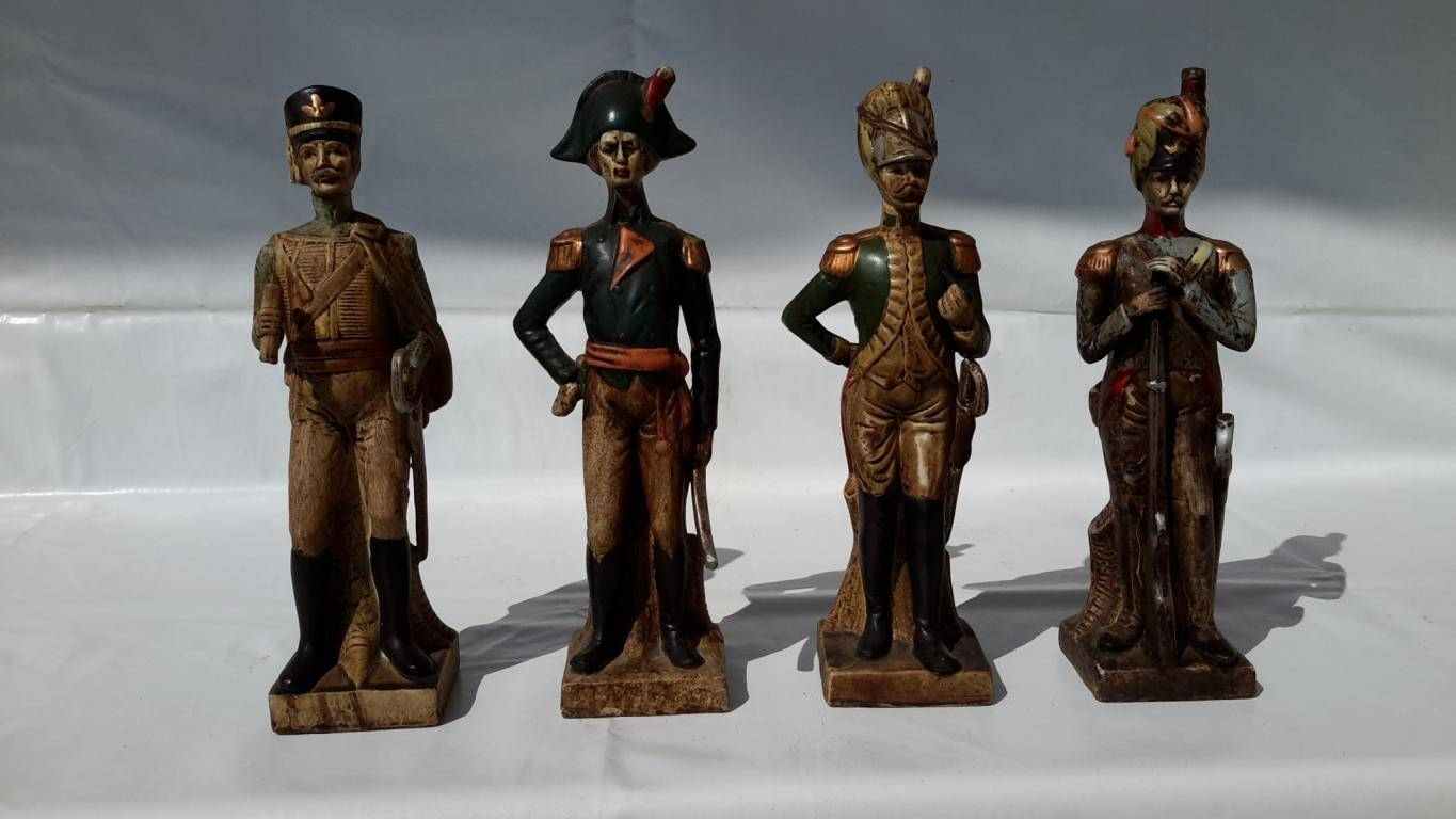 quattro soldatini da collezione