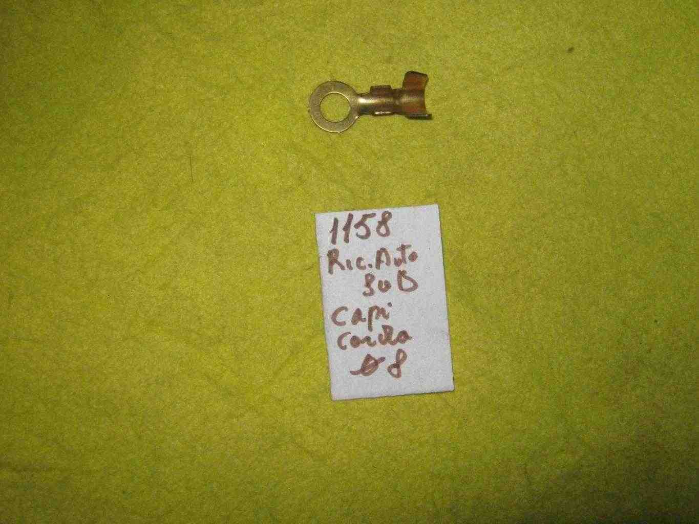 Capi corda in ottone con foro diametro 08