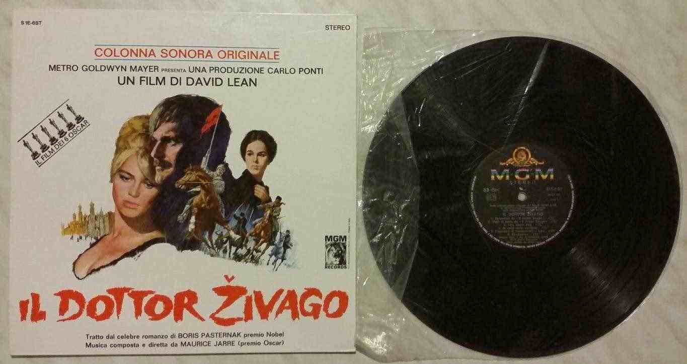 33 GIRI VINILE MAURICE JARRE - IL DOTTOR ZIVAGO, COLONNA SONORA ITA 1966