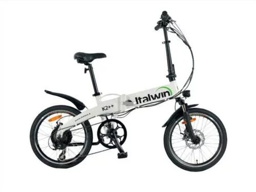 BICI ELETTRICA ITALWIN K2 ++ PLUS BICICLETTA PIEGHEVOLE 20" EBIKE E-BIKE 10Ah