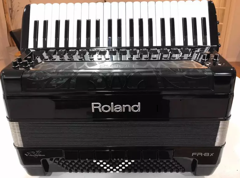 Fisarmonica Roland Fr-8X Nero Digitale