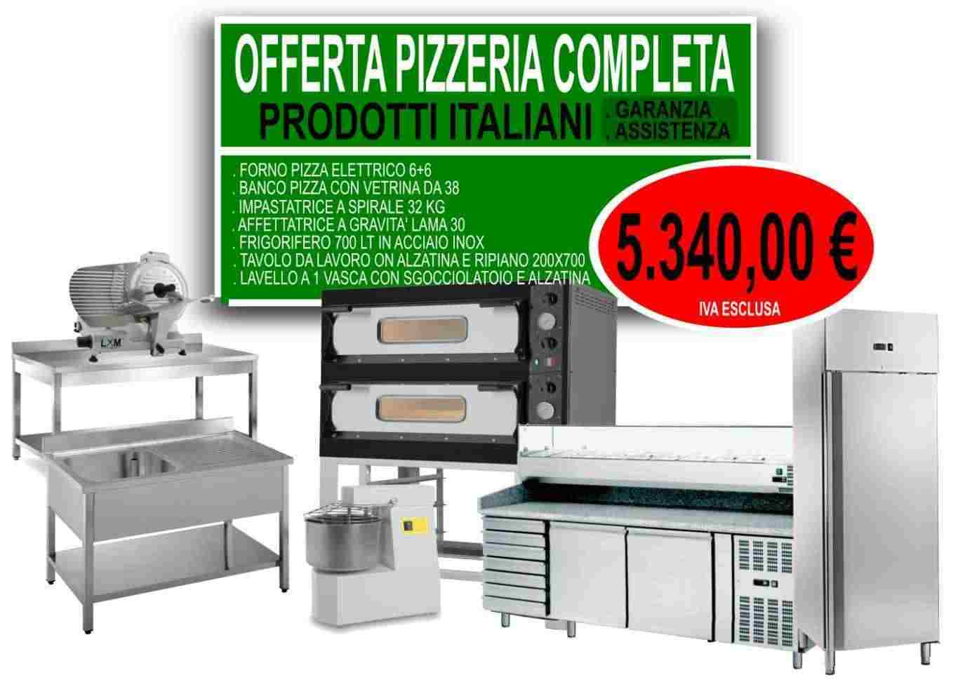 PIZZERIA COMPLETA MADE IN ITALY