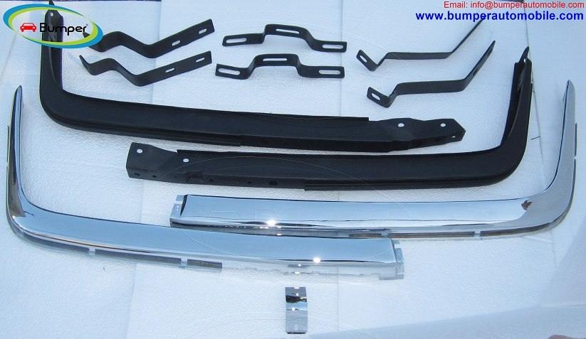 Mercedes W107 Chrome bumper type Euro by stainless steel 