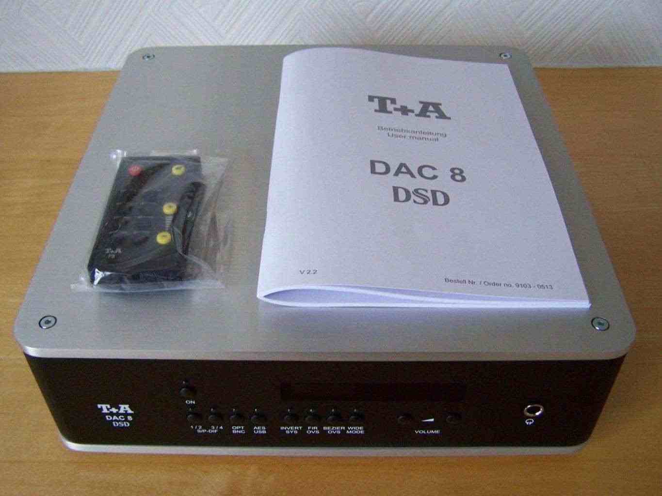 T+A DAC 8 DSD DIGITAL TO ANALOGUE CONVERTER