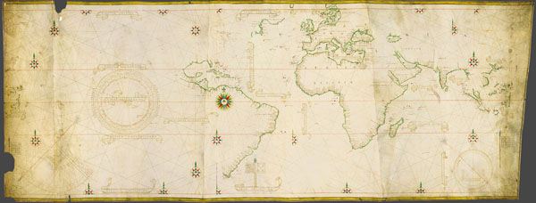 Facsimile Il Bulino: Planisfero Castiglioni