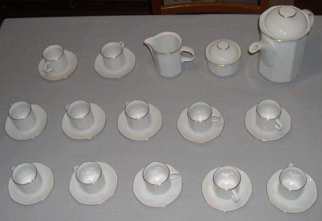 Servizio caffè porcellane di Boheme