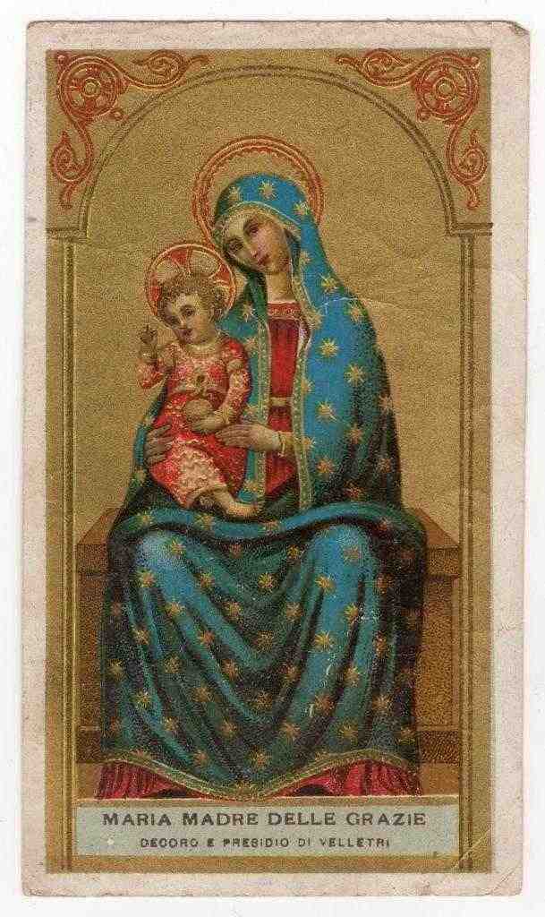 Santino Maria Madre delle Grazie del 1920