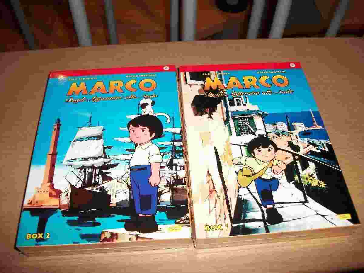 Marco dagli appennini alle Ande serie completa in 2 box dvd