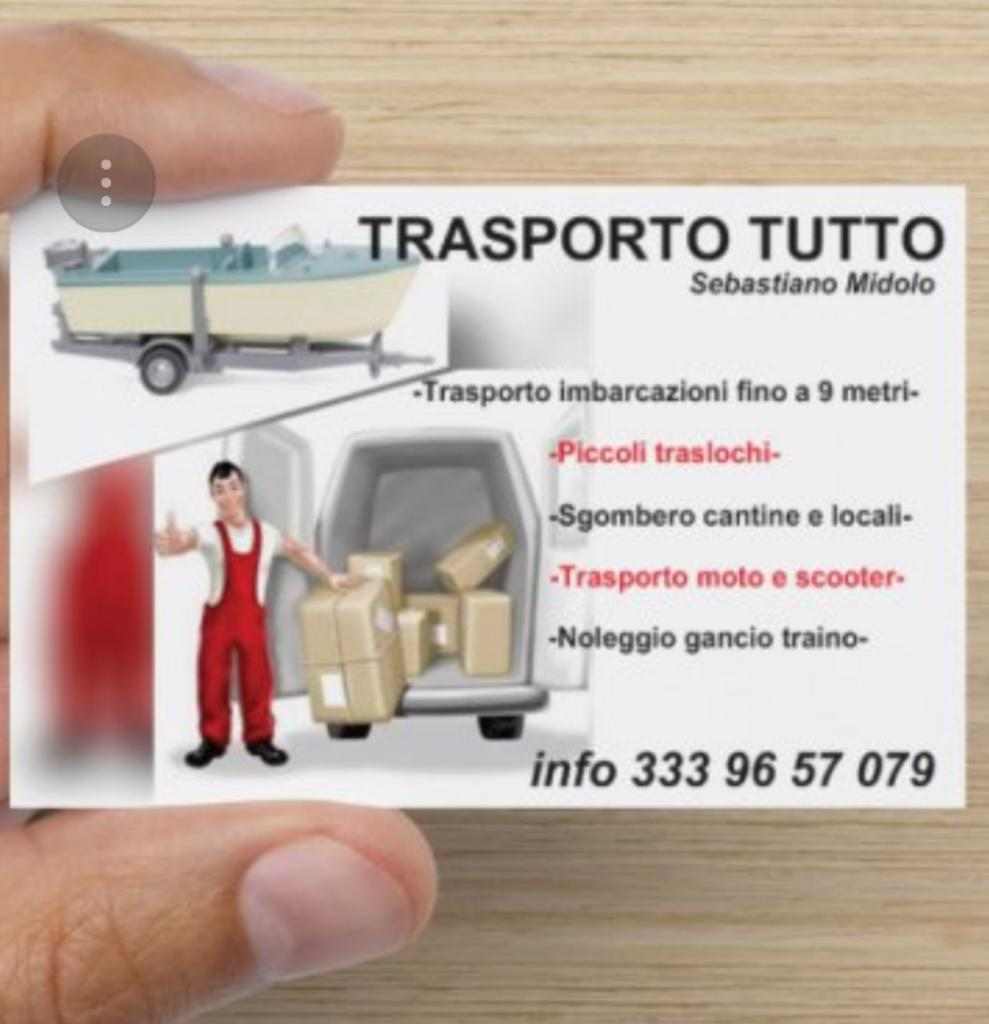 Traslochi e trasporto barche