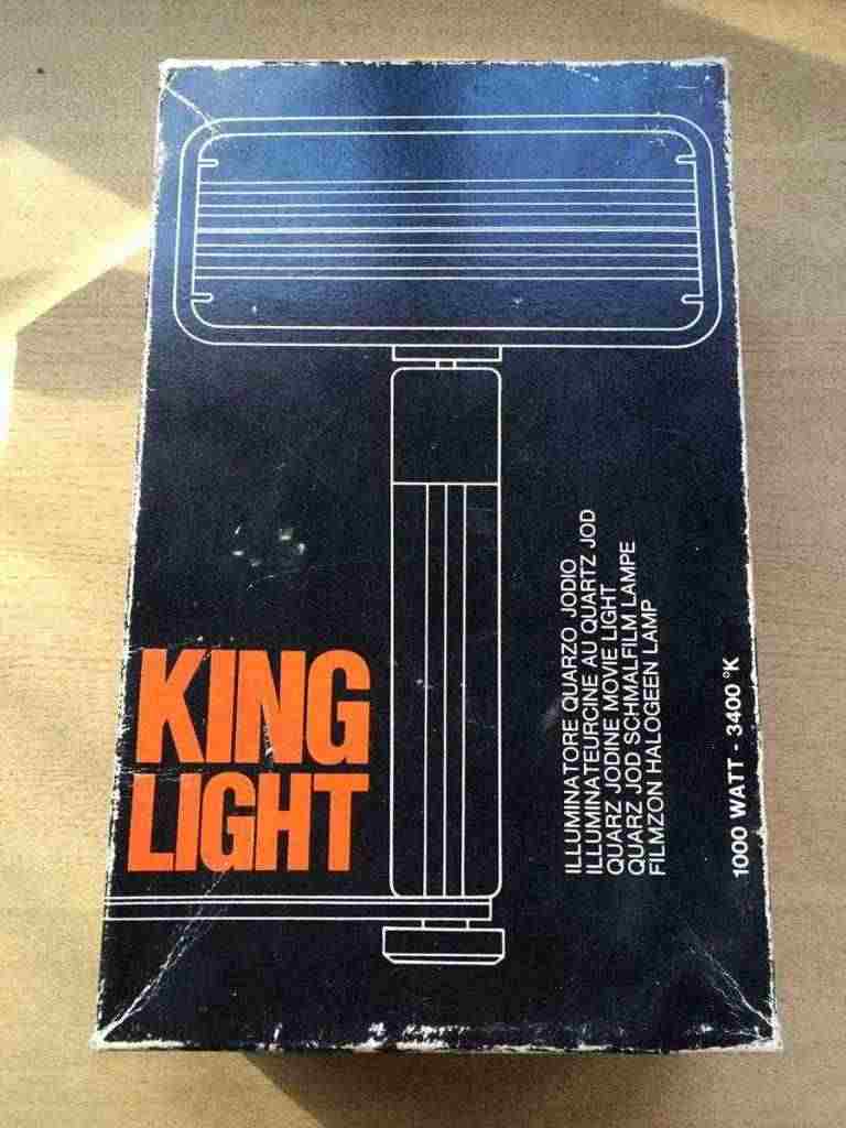 Illuminatore King Light al quarzo iodio