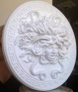 Mito greco di Medusa scultura diametro 49 cm 