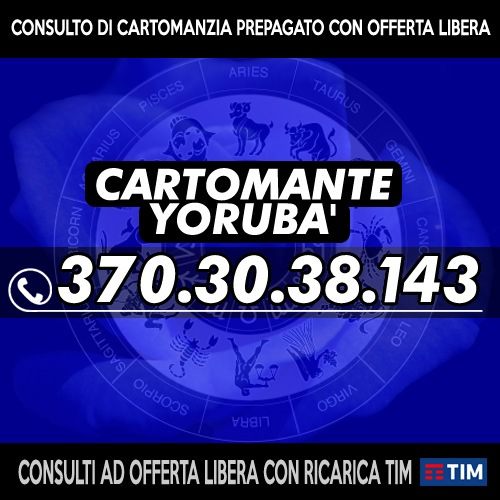 YORUBA', Esperto Cartomante