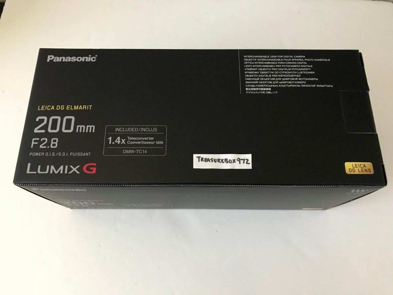 Lente Lumix G 200mm F2.8 + teleconvertitore H-ES200
