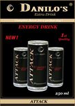 Energy Drink DANILO’S Extra – Complete flavor for a perfect day ! 