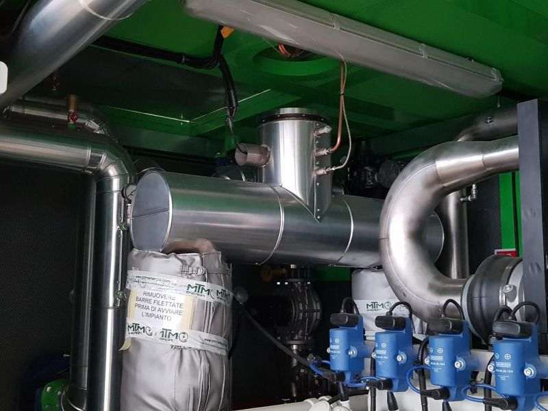 Cogeneratore a gas 144 KW outdoor