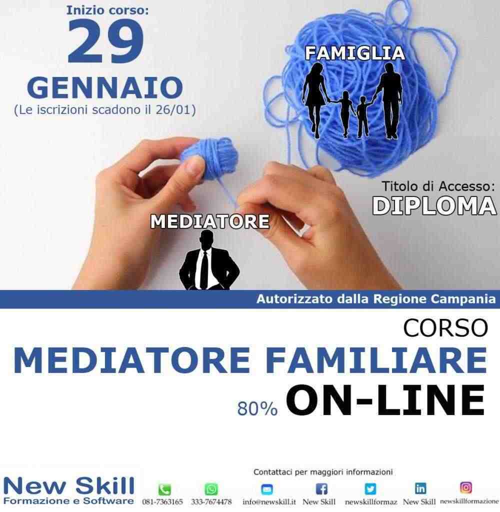 Corso di Mediatore Familiare alla New Skill