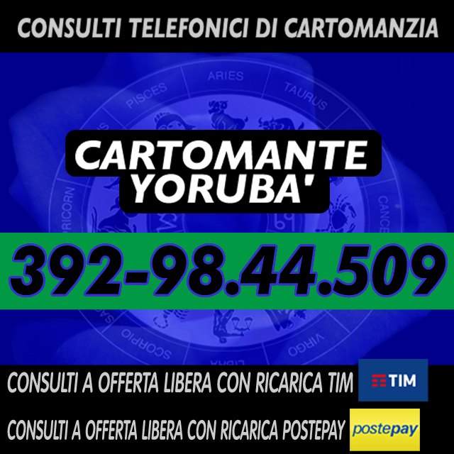 ★☆★ Cartomante Yoruba' - Consulto Telefonico Con Offerta Libera ★☆★