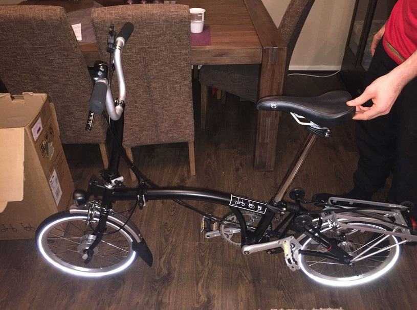 Bicicleta pieghevole Brompton M3R