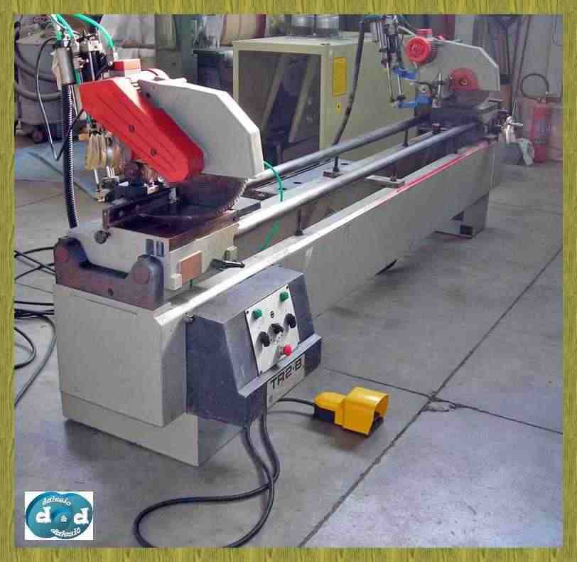 TRONCATRICE DOPPIA LAME Ø 350 OMGA TR/2/B USATA PER LEGNO OTTIMA COD. E079