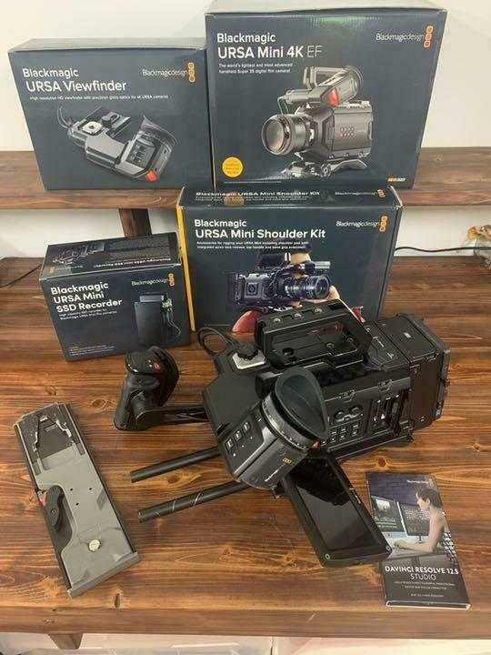 Blackmagic Design URSA Mini 4K e set di accessori 1700 Euro