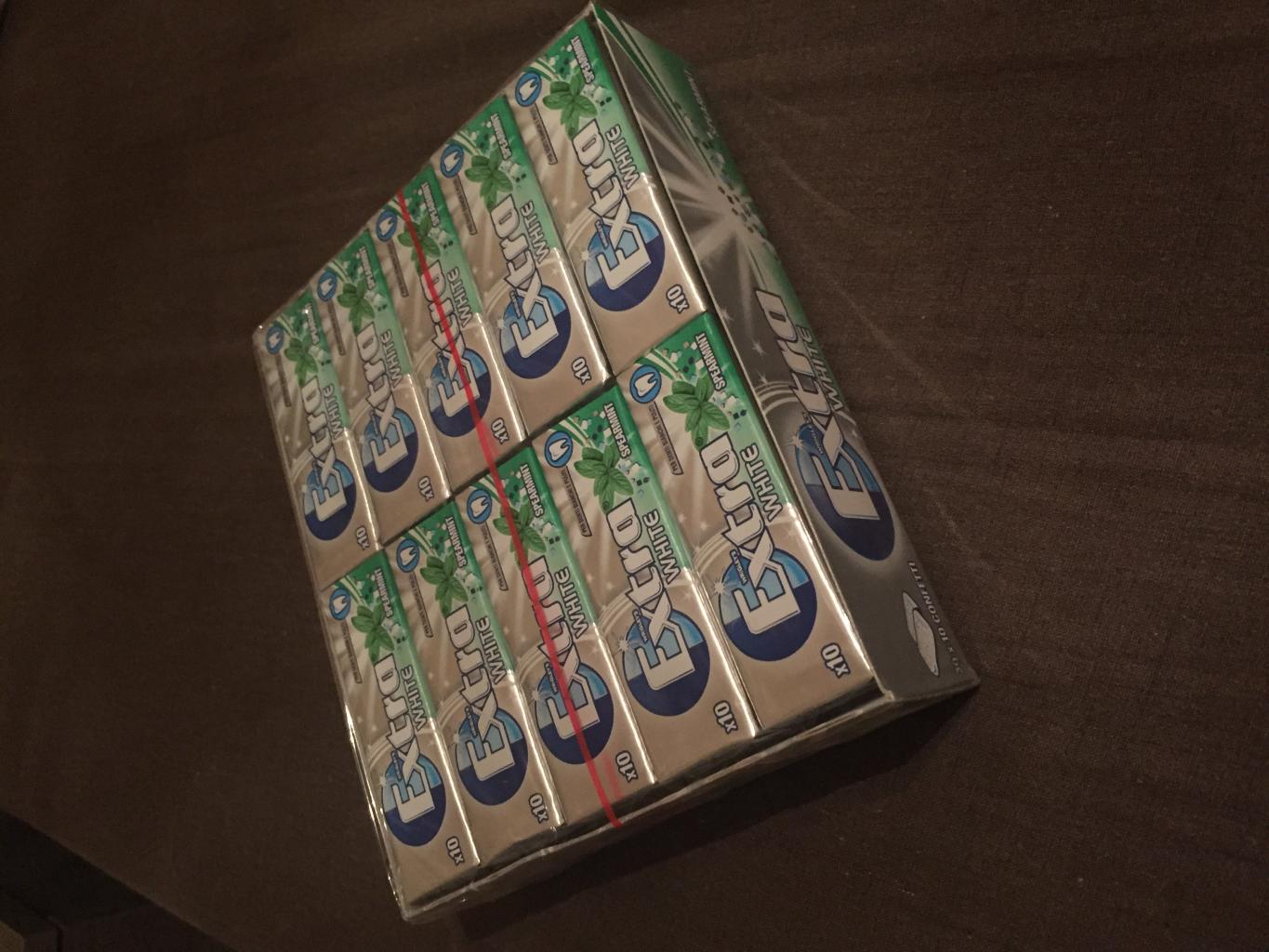 Chewing-gum confezioni extra white