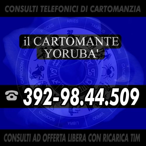 La Vera e Autentica Cartomanzia e' quella con offerta libera. Studio di Cartomanzia Yorubà