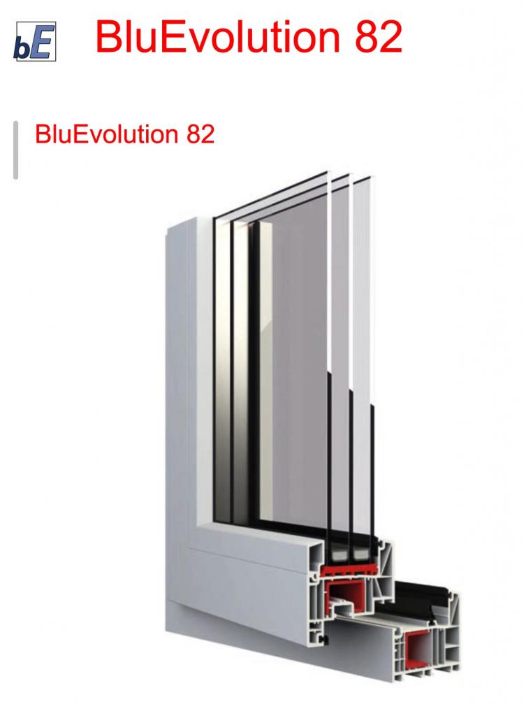 BluEvolution 82 - Infissi PVC per le vostre case