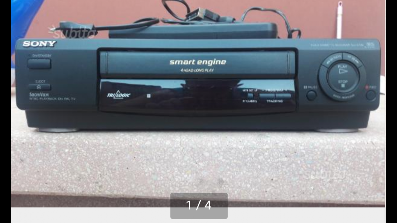 video registratore sony