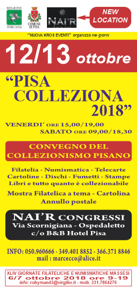 Pisa Colleziona 2018