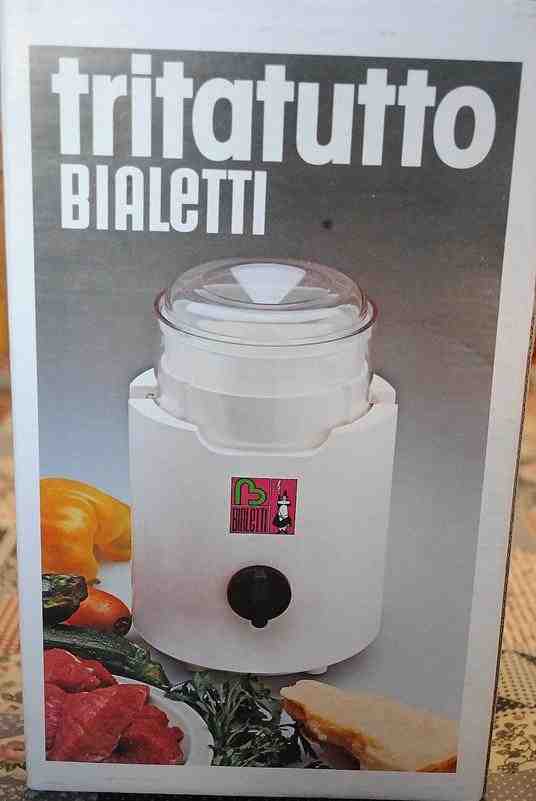 Tritatutto Bialetti nuovo