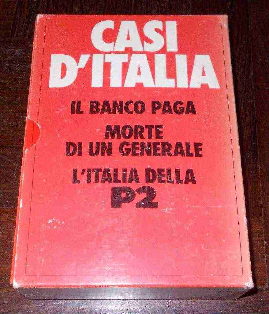 CASI D'ITALIA BANCO PAGA MORTE GENERALE ITALIA P2